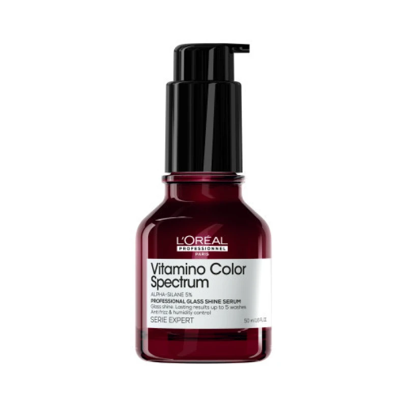Image of LOreal Professionnel Vitamino Color Spectrum Glass Shine Serum For Coloured Hair 50ml