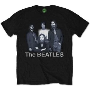 Image of The Beatles - Tittenhurst Table Unisex Large T-Shirt - Black