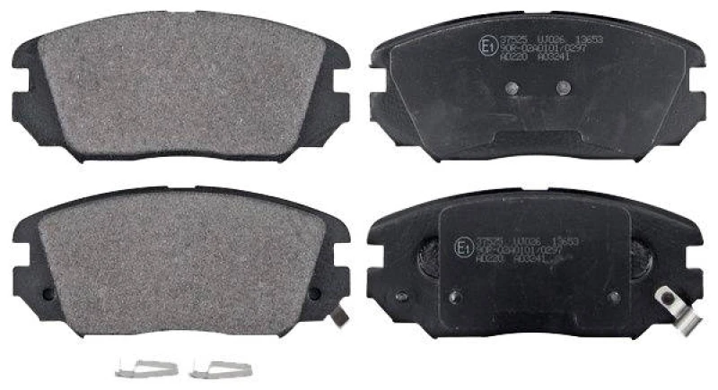 Image of A.B.S. 37525 Brake pad set with acoustic wear warning Brake Pad Set,disc brake (402)