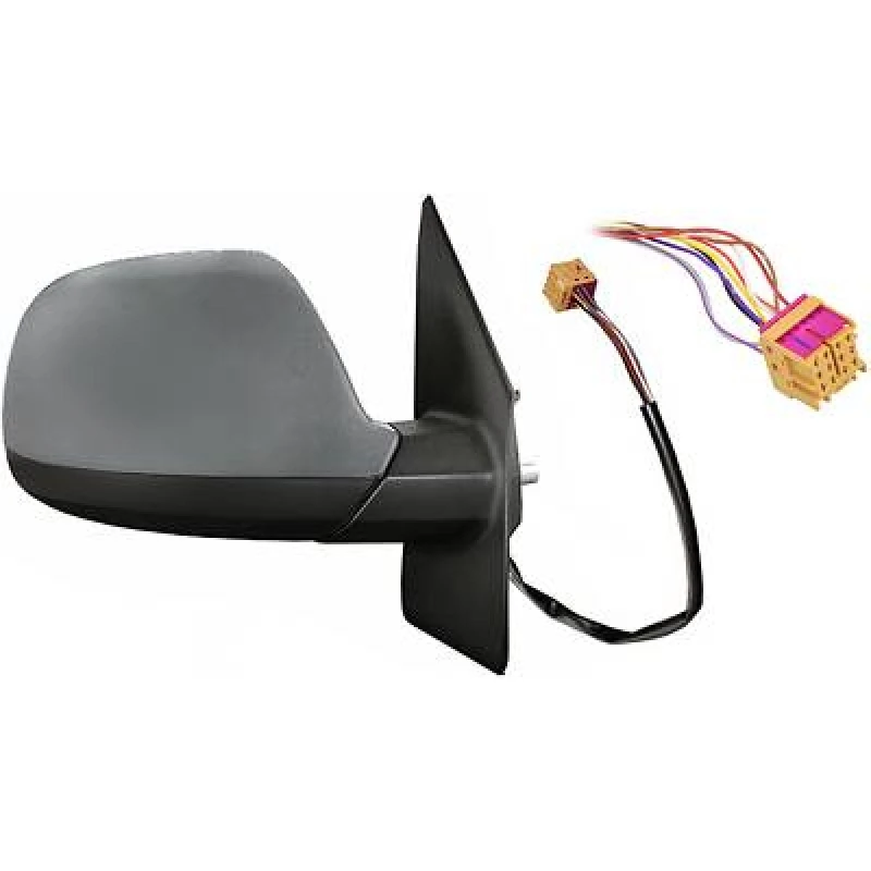 Image of DIEDERICHS 2273324 Wing mirror Right, Complete Mirror, primed Outside Mirror (50)