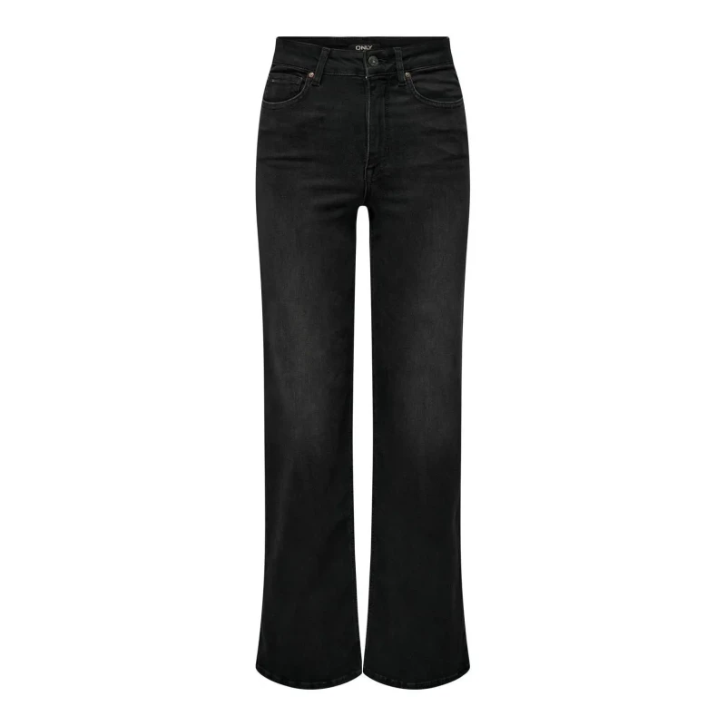 Image of Only Womens high-waisted wide-leg jeans Only Madison Noir Female 2XLx30