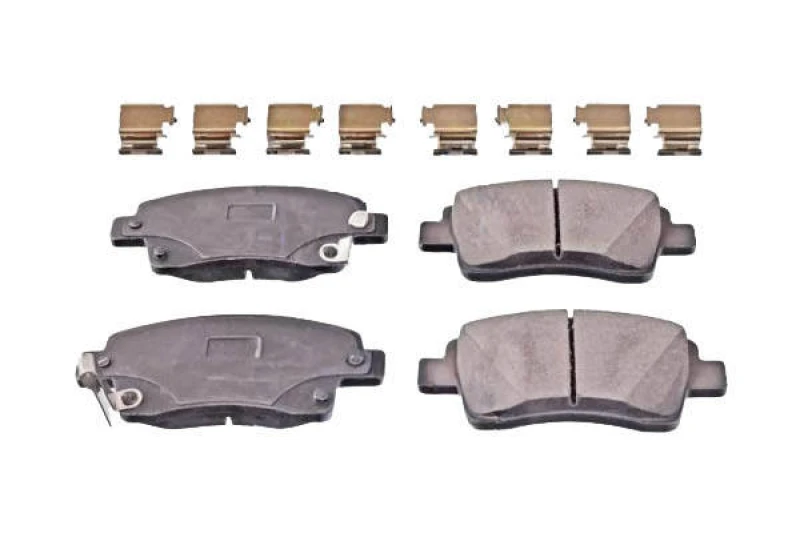 Image of Blue PRINT ADT342224 Brake pad set Front Axle, with acoustic wear warning Brake Pad Set,disc brake (402)