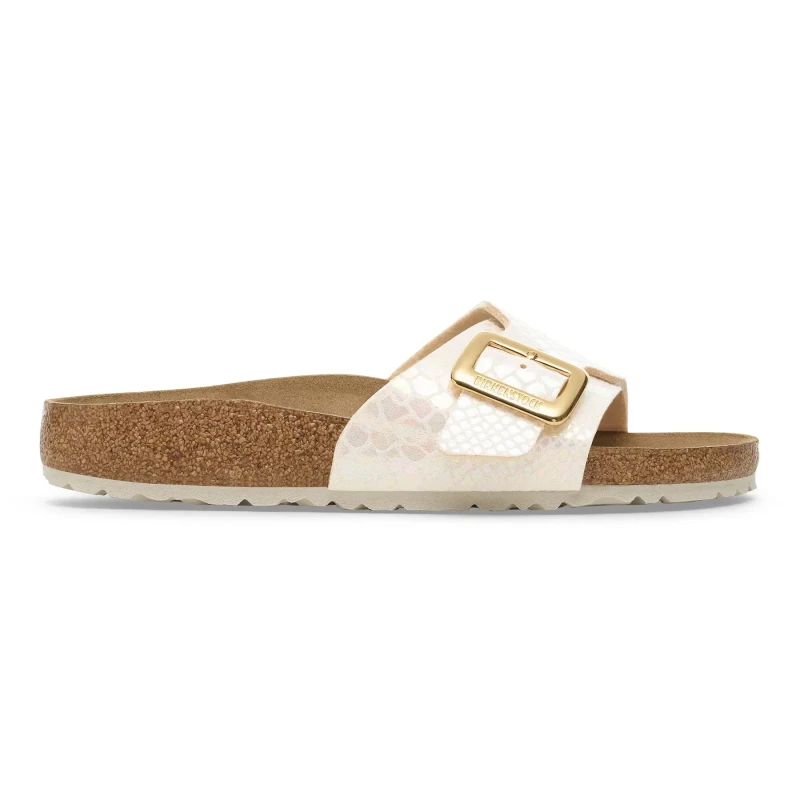 Image of Birkenstock Synthetic buckle sandals For Her Birkenstock Catalina Marron Female 36 Etroit