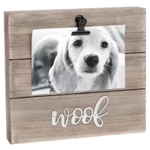 Image of Block Clip Frame Woof