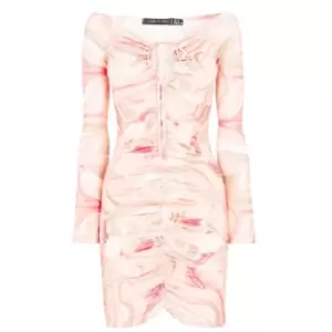 image of I Saw It First Swirl Mini Dress - Multi