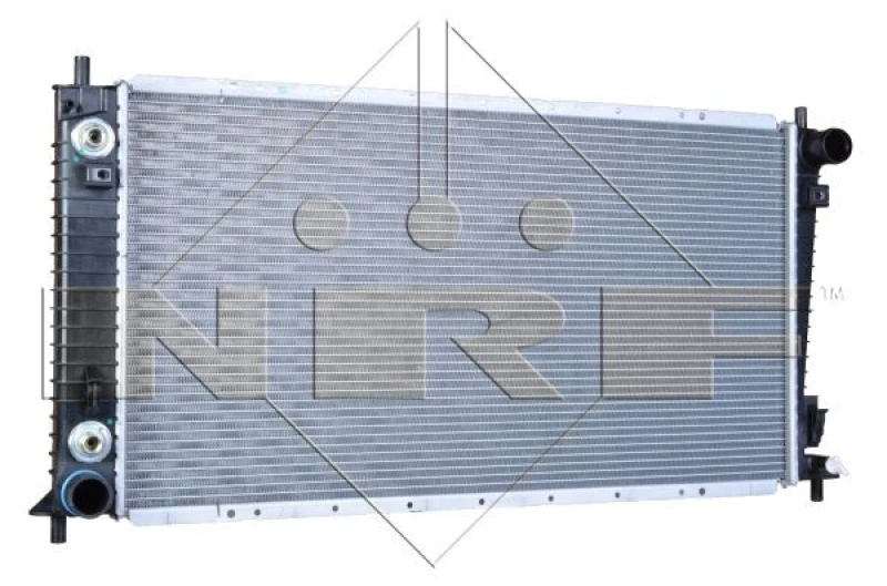 Image of NRF 56030 Engine radiator Brazed cooling fins, Aluminium, with adapter Aluminium Radiator,engine cooling (470)