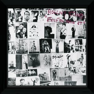 Image of The Rolling Stones Exile On Framed Album Cover