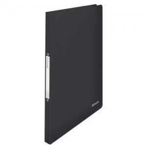 Image of Esselte VIVIDA A4 Ring Binder 2 O-Ring 16mm Trans BK PK10