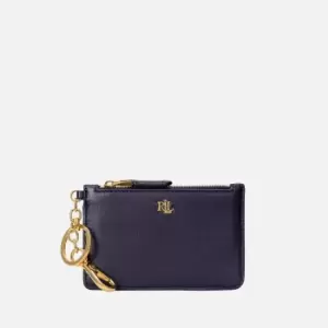 image of Lauren Ralph Lauren Womens Zip Card Case-Small - French Navy