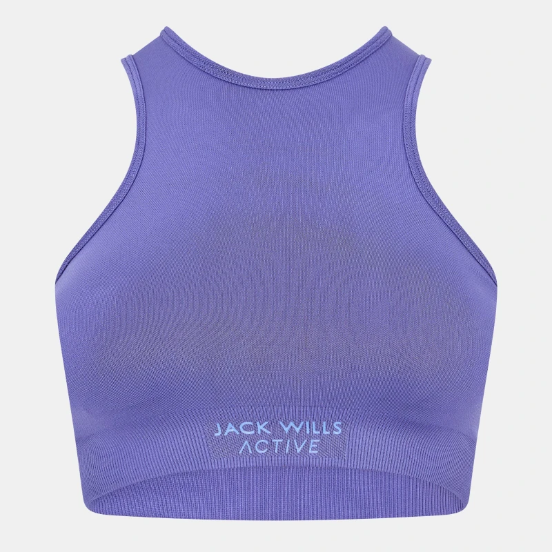Image of Jack Wills Jacquard WB Bra - Orange Orange 8