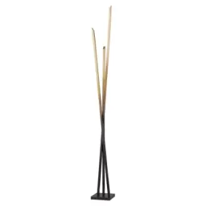 image of Gansevoort LED Floor Lamp Gradient Brass, 2500K