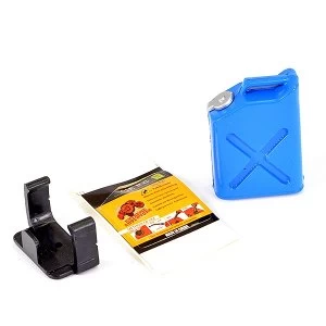 image of Fastrax Painted Fuel Jerry Can & Mount - Blue