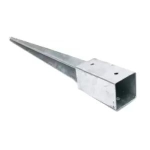 Image of Moderix Post Metal Support Post/Fence Support Spike - Size 71 x 150 x 590mm