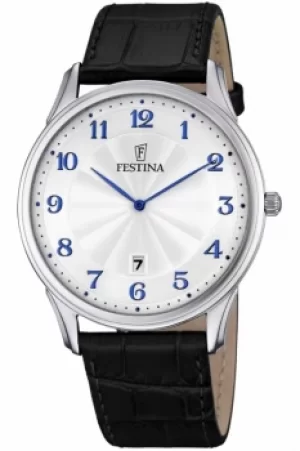 image of Mens Festina Classic Leather Watch F6851/2