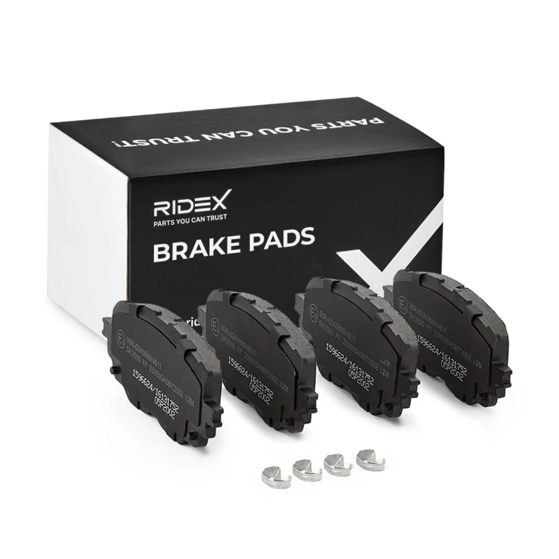 Image of RIDEX Brake pad set RIDEX 402B1417
