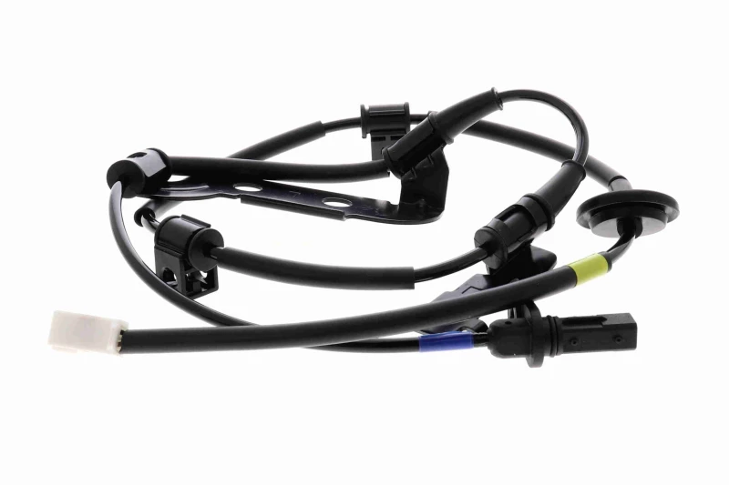 Image of VEMO V52-72-0291 ABS Sensor Original VEMO Quality Rear Axle Left, with holder Sensor,wheel speed (412)