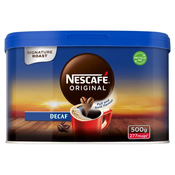 Image of Nescafe Original Decaff Instant Coffee 500g