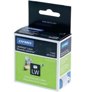 Image of Dymo Multi Purpose Removable Labels on a Roll 1000 Labels for Dymo LabelWriter