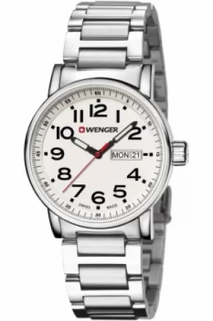 image of Mens Wenger Attitude day date Watch 010341102