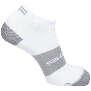 Image of Salomon Sonic Pro Socks - White/Grey