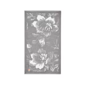 Image of Ted Baker Glitch Floral Bath Mat, Silver