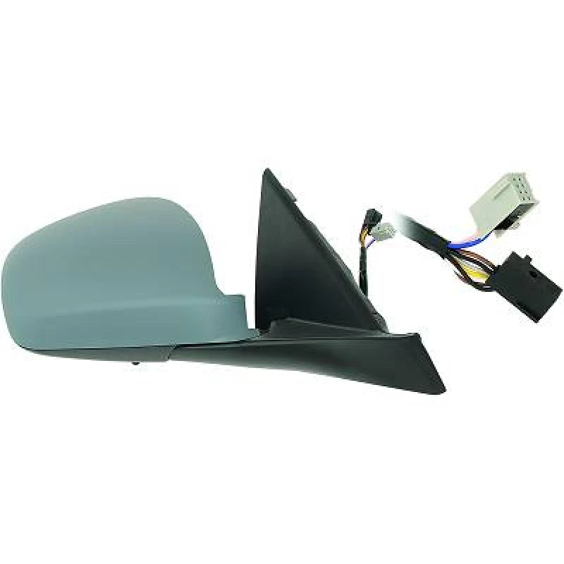 Image of DIEDERICHS 3042225 Wing mirror Left, Complete Mirror, primed Outside Mirror (50)