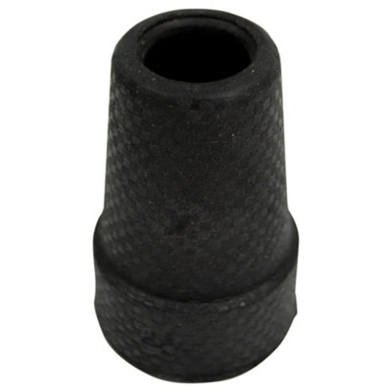 Image of Loops Deluxe Chequered Design Walking Stick Ferrule - 16mm - Anti Slip Design Multi