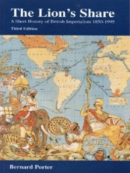 Image of The Lions Share by Bernard Porter Paperback