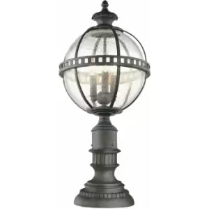 Image of Outdoor IP44 3 Bulb Wall Ground Pedestal Londonderry LED E14 60W