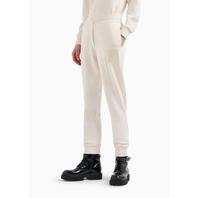 Image of Armani Exchange Womens Closed Cuff Fleece Joggers Iso female 12 (M)