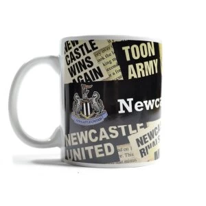 Image of Newcastle United Boxed Headline Mug 11 Oz Mug