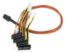 Image of Broadcom CBL-SAS8087OCF-06M Serial Attached SCSI (SAS) cable 0.6 m...