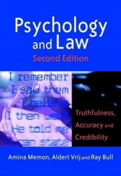 Image of Psychology and Law by Amina a Memon Paperback