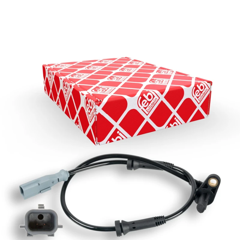 Image of FEBI BILSTEIN 171153 ABS Sensor Rear Axle Left Sensor,wheel speed (412)