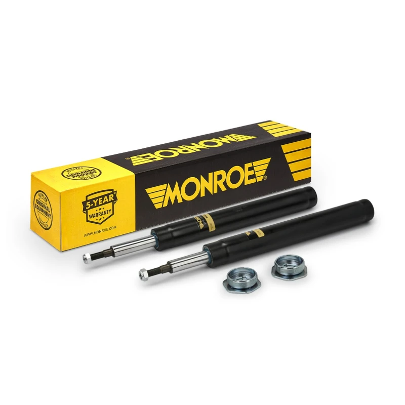 Image of MONROE MR253 Shock absorber MONROE Original Oil Pressure, Twin-Tube, Suspension Strut Insert, Top pin Shock Absorber (854)