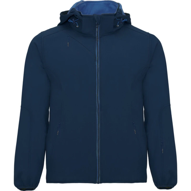 Image of ROLY ROLY Men Siberia Soft Shell Jacket in Navy Size: X-Small Navy XS Male 5063470467105