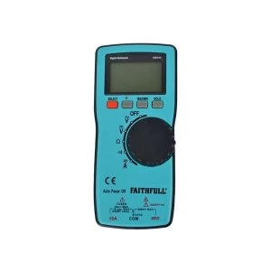 Faithfull Auto-Range Digital Multimeter