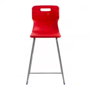 TC Office Titan High Chair Size 6, Red