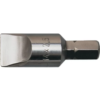 Image of 1/2X1.5/8' Slot S/Dvr Bit 5/16' Hex Std - Kennedy