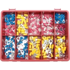 Image of Terminals/Rings/Forks Red/Blue/Yellow Kit 240-Pce