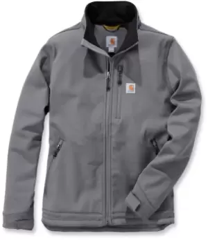 Image of Carhartt Crowley Softshell Jacket, grey, Size L, grey, Size L