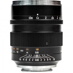 Image of Zhongyi Mitakon Speedmaster 50mm f/0.95 ver III Lens for Canon RF Mount - Black