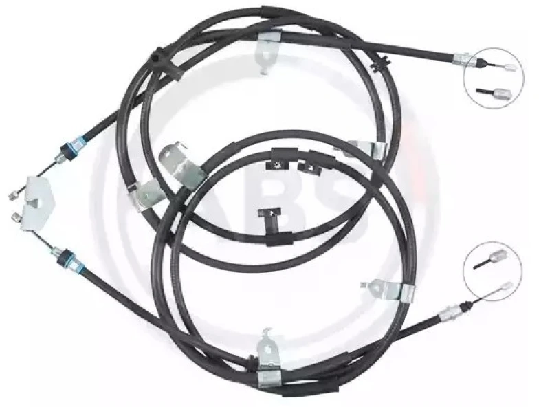 Image of A.B.S. Handbrake cable A.B.S. K14044