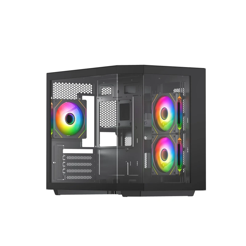Image of VIDA VIDA EDGE MINI MATX ARGB BLACK CASE Cube EDGEMINI-BLK