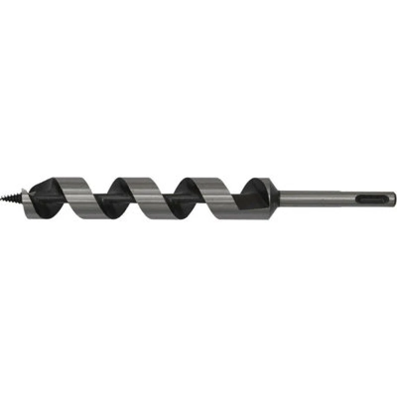 Image of Loops 25 x 235mm SDS Plus Auger Wood Drill Bit - Fully Hardened - Smooth Drilling Multi
