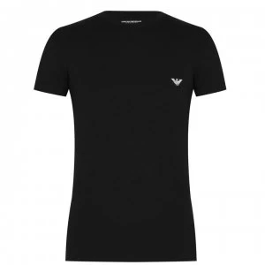 Image of Emporio Armani Big Eagle T-Shirt Black Size L Men