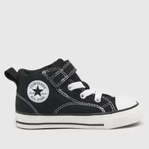 Converse Black & White All Star Malden Street V Boys Toddler Trainers