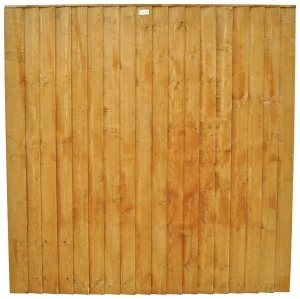 image of Forest 6ft (1.85m) Featheredge Fence Panel - Pack of 5