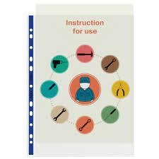 Image of Esselte A4 Eco Pocket - Crystal Clear Pack of 100