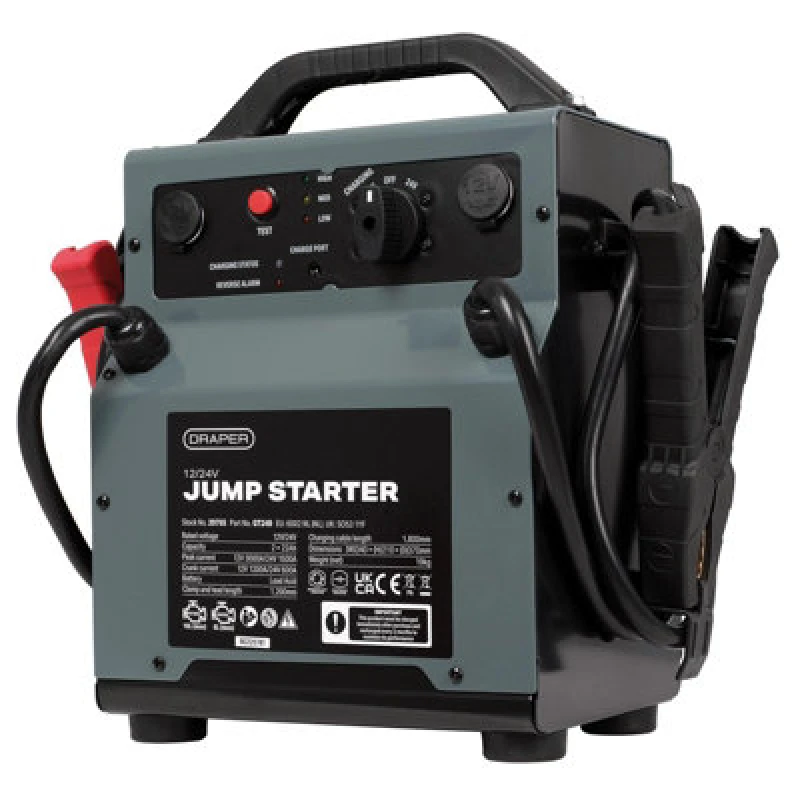 Image of Draper GT24B Jump Starter Power Pack 29755 Output Voltage: 12v or 24v